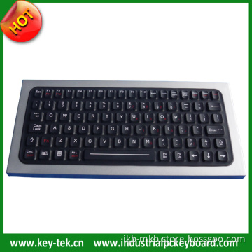 IP68 Ruggedized Industrial Silicone Rubber Keyboard